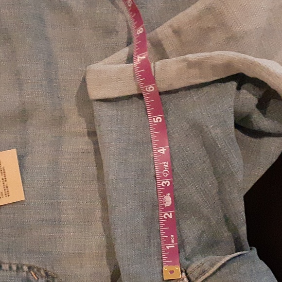 Levi's Women's Denim Mid Length Shorts Size 20W - Picture 6 of 10